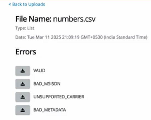 separate error files